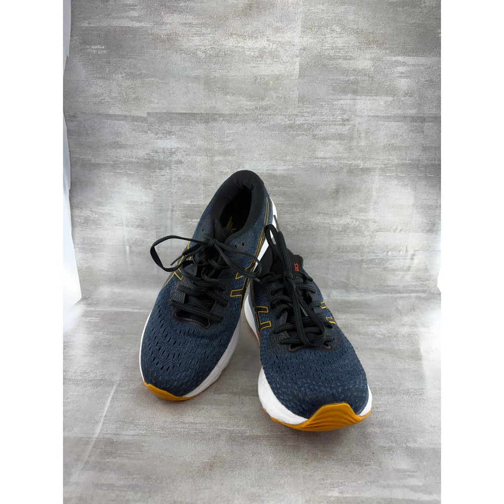 ASICS Gel-Nimbus 24 Men Running Shoes Deep Ocean Amber 1011B359 Size 8